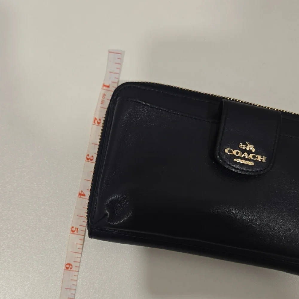 Coach Blue Leather Wristlet - Picture 14 of 14